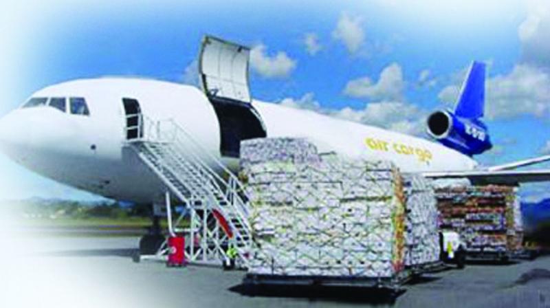 The brand new international air cargo terminal at Visakhapatnam is yet to take off, even though the basic infrastructure is in place for the last two years.