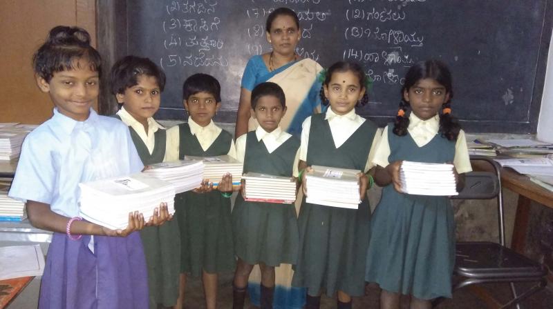 Children being educated at Sumangali Seva Ashrama. (Photo: DC)