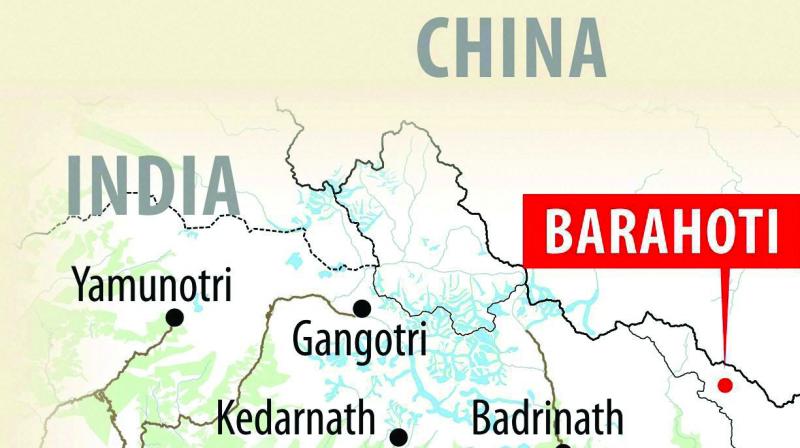 CHINESE TROOPS ENTERED ONE KILOMETRE INTO INDIAN TERRITORE AND THREATENED SHEPHERDS GRAZING CATTLE IN THE BARAHOTI AREA. (Photo: PTI)