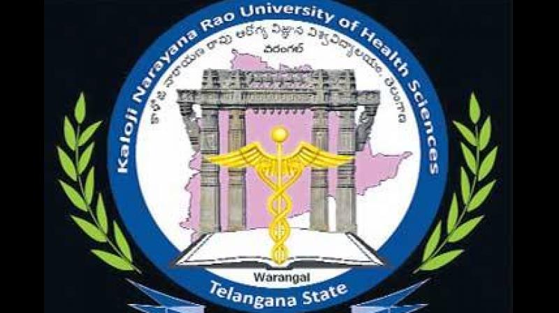 Kaloji Narayana Rao University of Health Sciences Logo