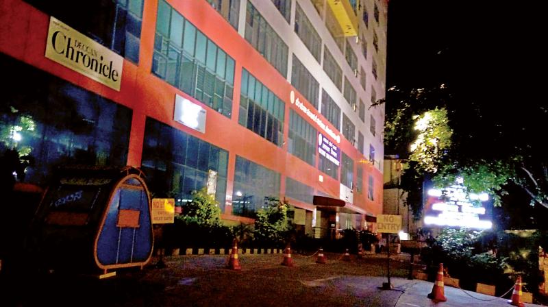 Knocked down by a biker as he was trying to book a cab home late at night outside the Koramangala Bus Depot near his office on Wednesday, Mr Vishveshwar was robbed of his smart phone he happened to drop as he fell.