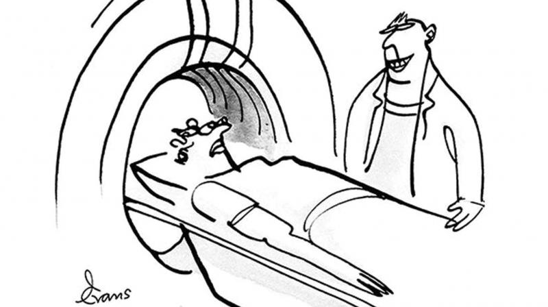 If youre a private patient, youll probably want to smile as you go through the scanner.