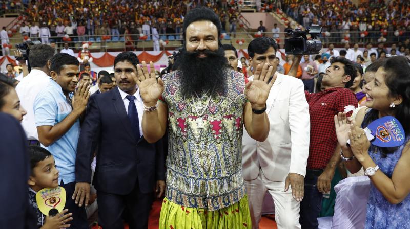 Gurmeet Ram Rahim Singh Ji Insan. (Photo: AP)