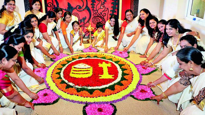 Onam celebration.