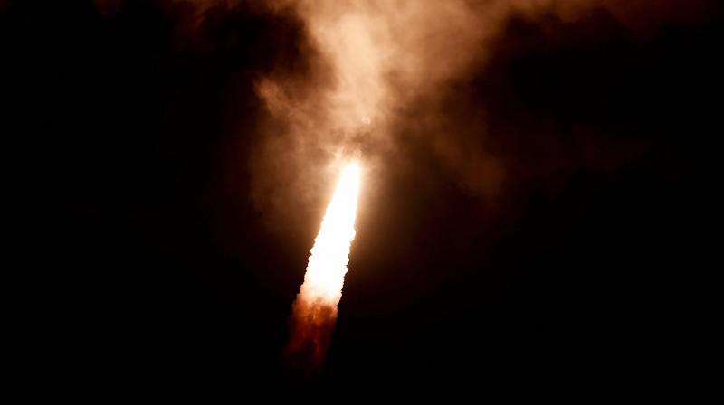 As the heatshield failed to separate from the satellite, ISROs 8th navigation satellite launch IRNSS-1H was termed as unsuccessful and scientists have undertaken an analysis to study the cause of the incident. (Photo: PTI)