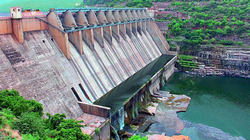 The Srisailam project.