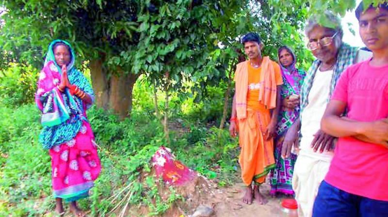 As per the suggestions of few villagers, the body was taken to a mango garden where a woman sorcerer assured the family to bring back their dead son.