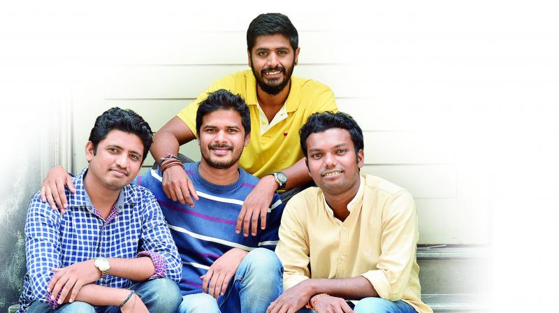 Rakesh Dasari, Karthik Pallam, Chakradhar Ayachitula and Nagaraju Gudepu.