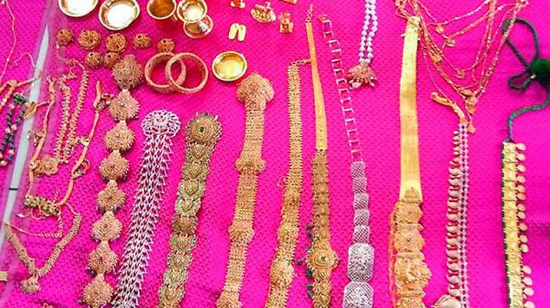 Gold and diamond jewellery worth Rs 4 crore and Rs 5 crore in promissory notes without details were found.