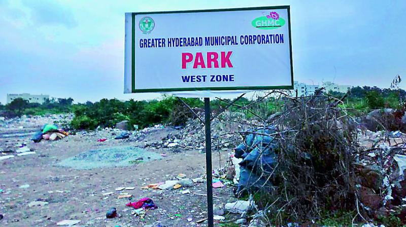 GHMC plans to set up permanent transfer unit and recreate the park, despite protests from citizens to shift it. (Photo: DC)