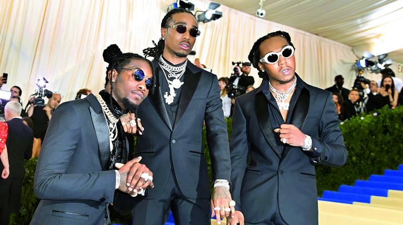 The Lion King and hip hop artist Quavo is pitching the band Migos to play the three hyenas.