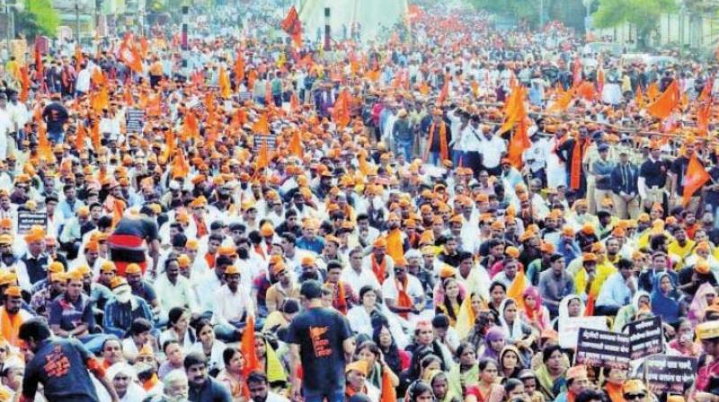 Around 50 marches were held across Maharashtra by the Maratha comunity after the Kopardi rape in 2016.
