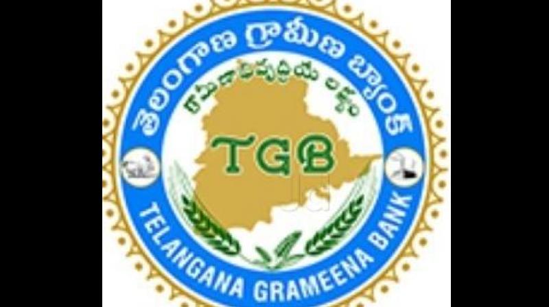 Telangana Grameena Bank logo.