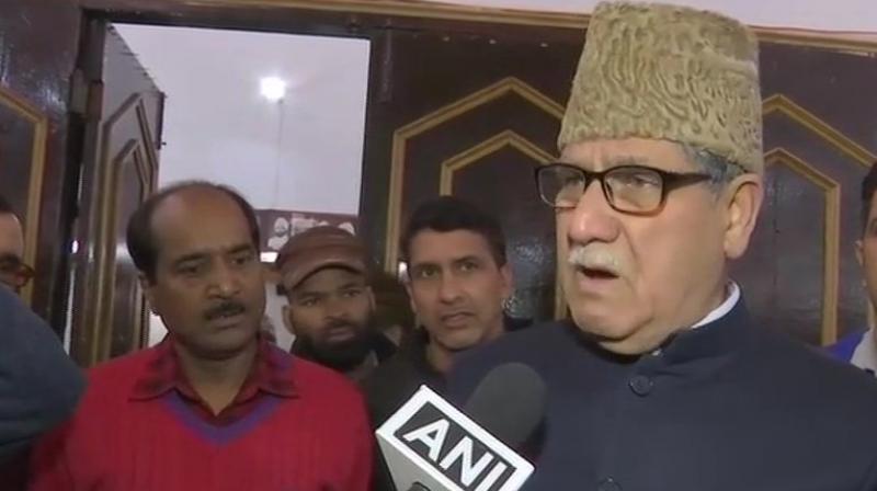 Yes, I said it. It is my personal view, I said it in the house and I dont think anyone should have a problem with it: National Conference MLA Akbar Lone on shouting Pakistan Zindabad in J&K Assembly. (Photo: Twitter|ANI)