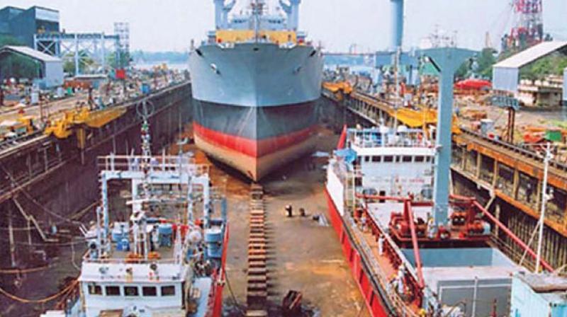 Cochin Shipyard. (File pic)