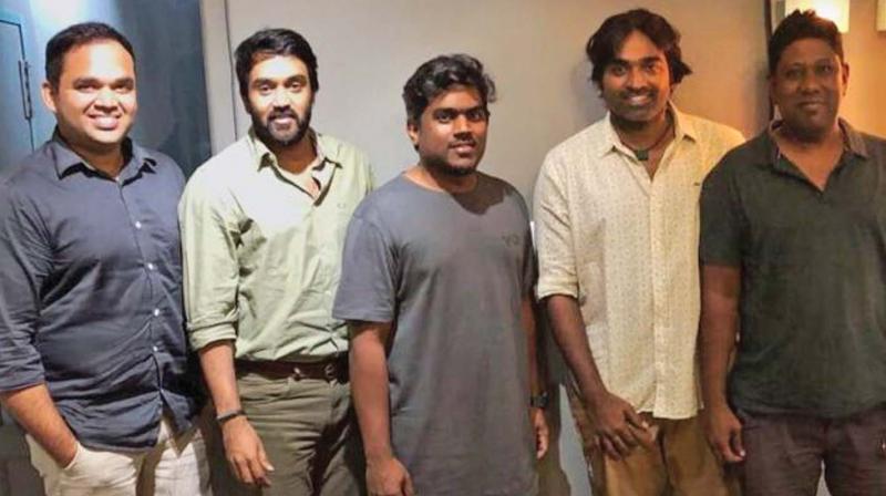 Vijay Sethupathi was the hero in Karthiks debut film Pizza and then he did an extended cameo in Jigardhanda and then the lead in his last release Iraivi.