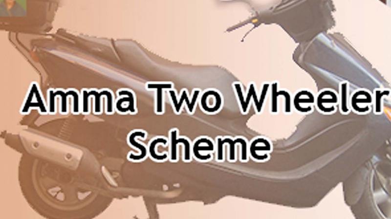 Amma two-wheelers.