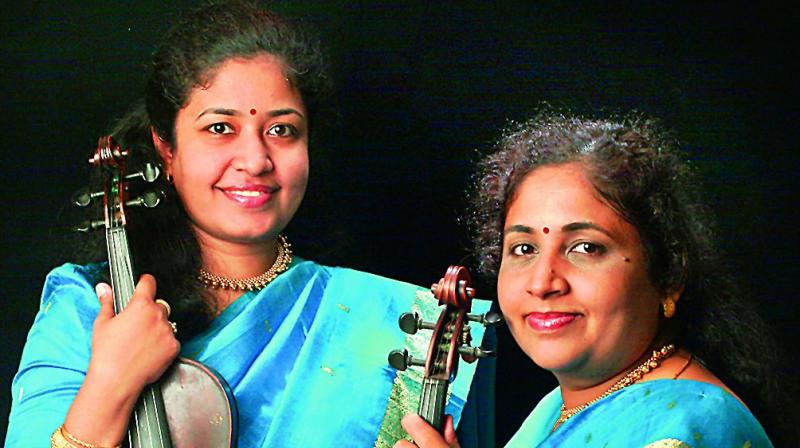 The  talented pair, apart from  performing violin duets, have also collaborated with  musicians working on varied  genres of music.