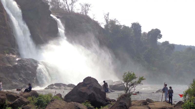 Athirappilly water falls.