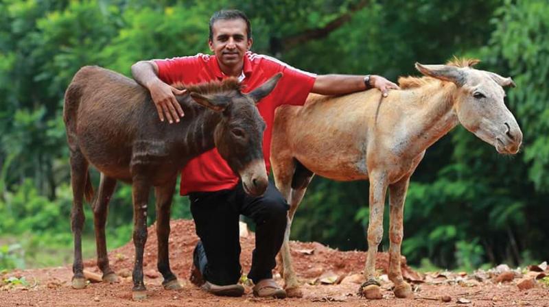 He is on a mission to bring back the lost glory of donkeys milk and is getting closer to it.