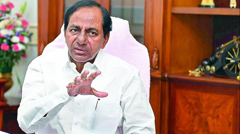 Telangana Chief Minister K. Chandrasekhar Rao