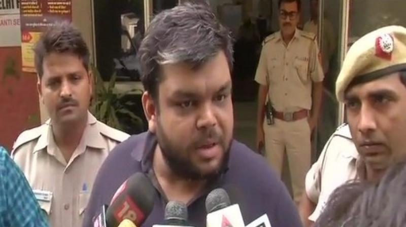 The accused, Goel, denied the allegations and told reporters that his documents were not found fake, and that he was in the EWS category five years ago. (Photo: ANI)