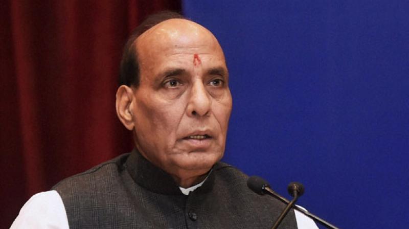 Union Home Minister Rajnath Singh will inaugurate the regional hub complex of the elite anti-terror force National Security Guard (NSG) at Ibrahimpatnam near Hyderabad on Tuesday. (Photo: PTI)