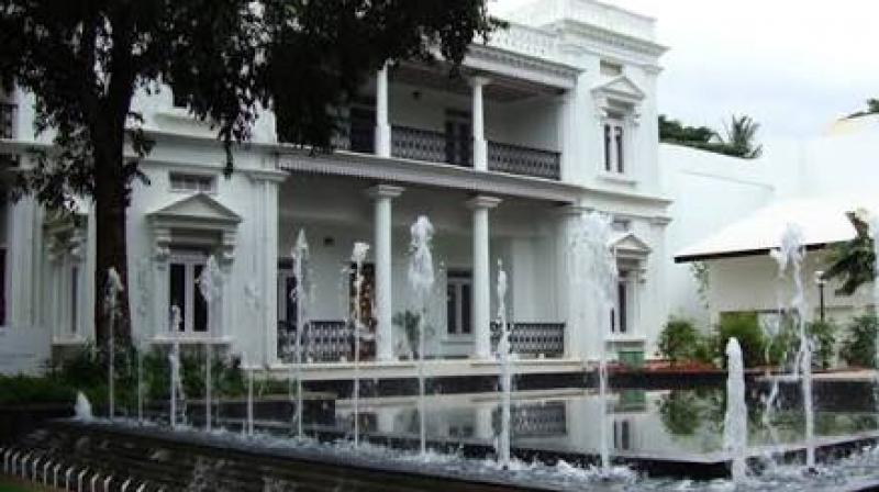 Manikyavelu Mansion, now the NGMA Bengaluru.