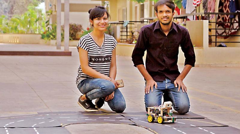 A budding engineer-duo in the city have come up with a device that could keep them from harms way.