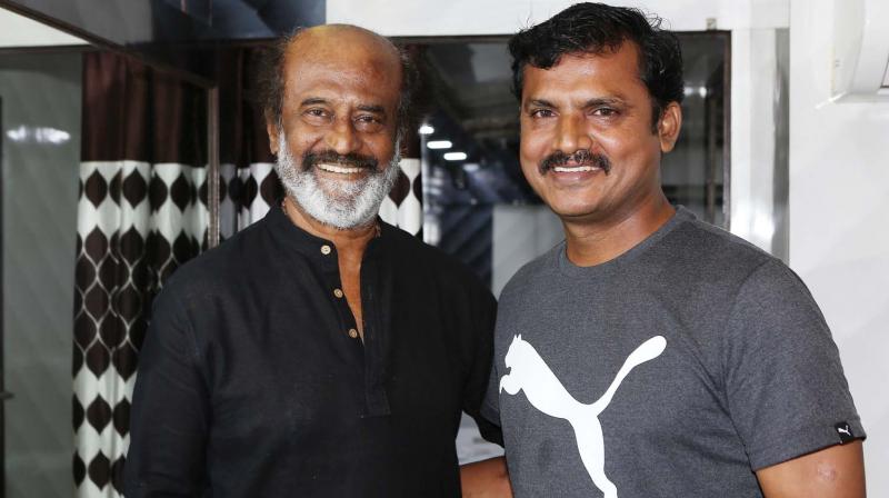 Superstar Rajinikanth and Nitish Veera