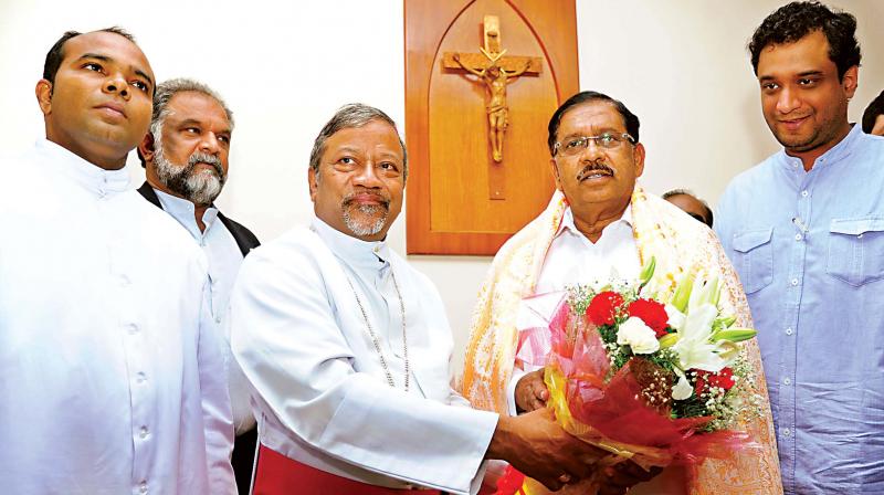 Dr Parameshwar  told the media on the sidelines of office bearers meeting convened to introspect about the partys performance during the recent Assembly elections,  that an alliance with JD (S) was struck with the intention of defeating the BJP in 2019.