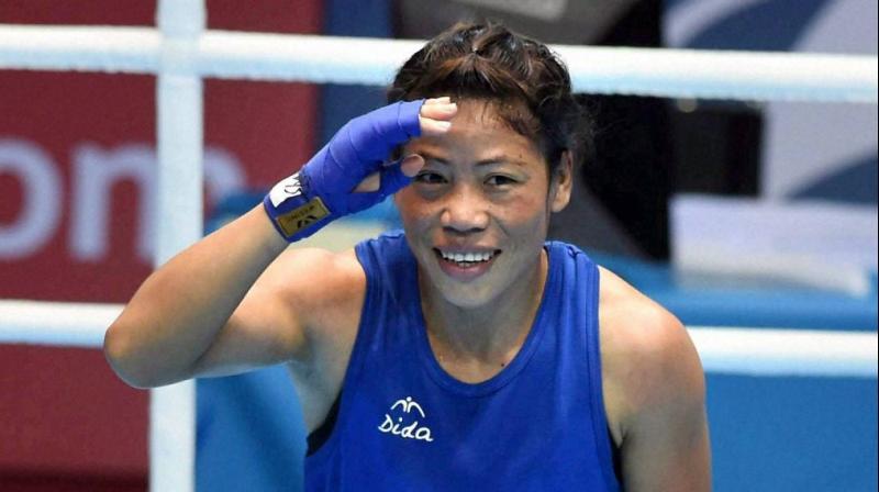 Mary Kom relied on her sharper reflexes to outwit Steluta, who is a three-time world championships silver-medallist and a four-time gold-winner at the European Championships. (Photo: PTI)