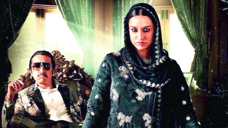 Shraddha on the poster of Haseena