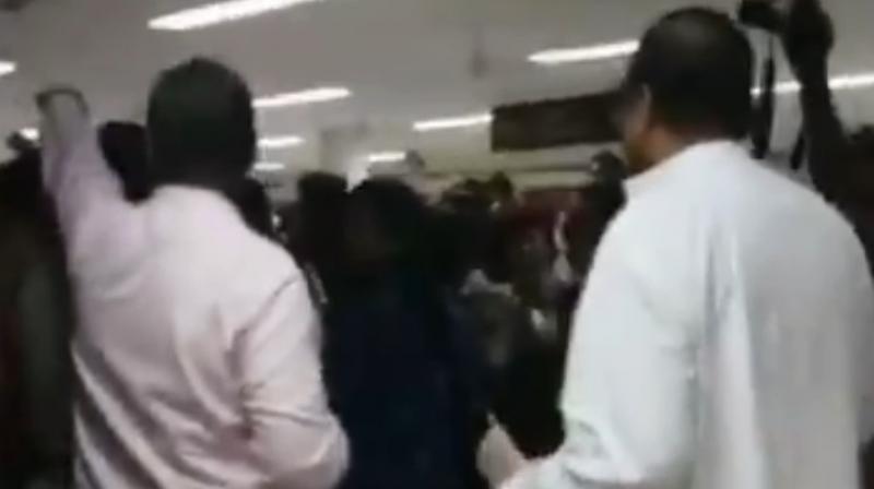Sukhendu Sekhar Roy told that the police stopped them at the airport on their arrival saying their visit might create trouble. (Photo: ANI Screengrab)