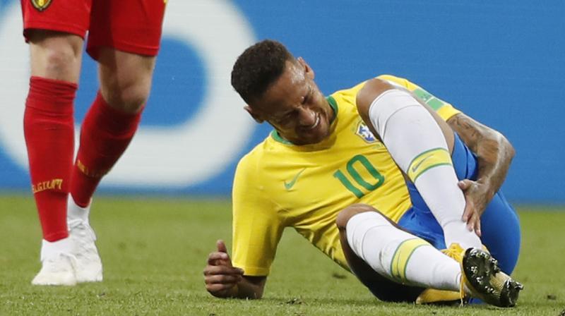 The 26-year old former Santos and Barcelona player, suffered a serious foot injury in February and returned to action just days before the start of the World Cup. (Photo: AP)