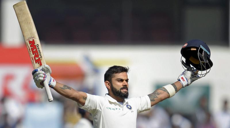 Vaughan goaded the pace duo of Stuart Broad and James Anderson to \step up and challenge Virat Kohlis front foot\. (Photo: PTI)