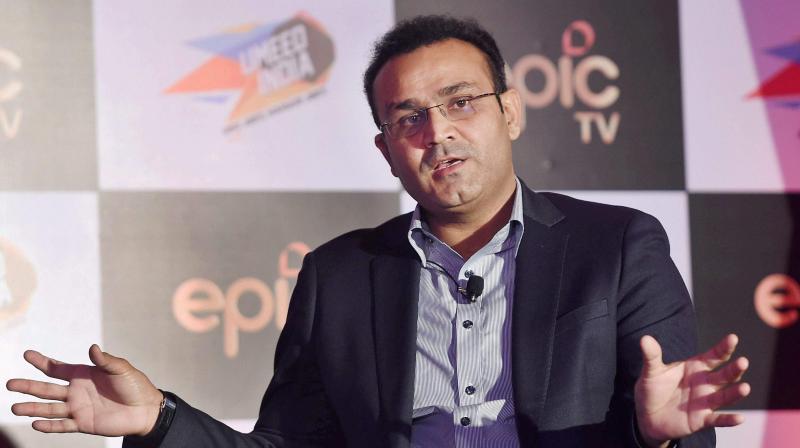 Sehwag, who was inducted into the six-member Anti Doping Appeals Panel (ADAP) of NADA in November 2017, has not been able to attend any hearing till date. (Photo: PTI)