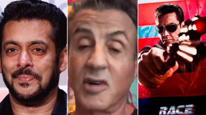 Salman Khan, Sylvester Stallone and Bobby Deol.