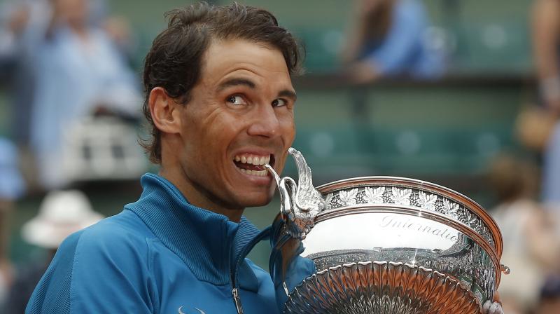 \I have never been crazy about this kind of stuff (records). You cant always be frustrated if somebody has more money than you, a bigger house than you, if somebody has more Grand Slams than you,  said Rafael Nadal after his 11th French Open triumphs. (Photo: AP)