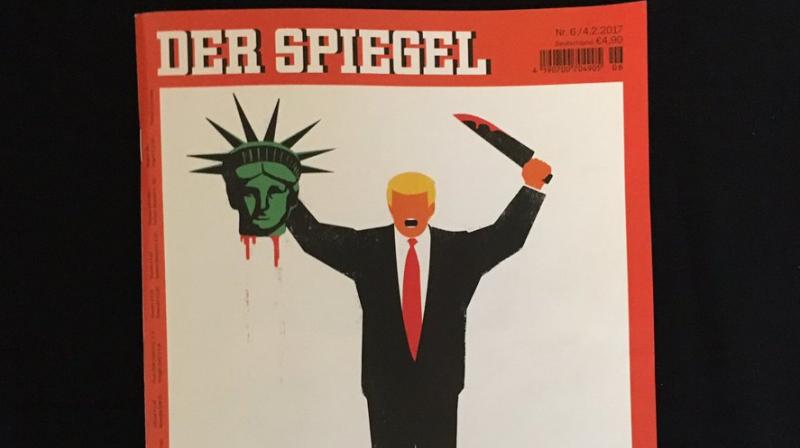 Cover of Der Spiegel. (Photo: Twitter)