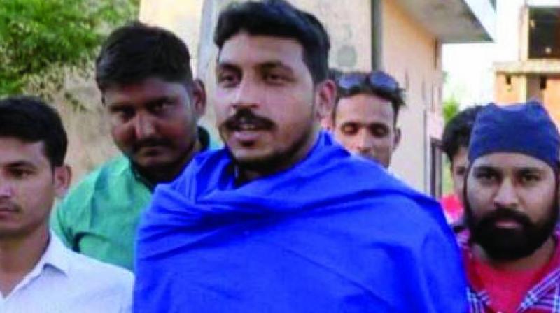 Bhim Army chief Chandrashekhar Azad was detained under stringent National Security Act after 2017 Saharanpur violence between the Dalit and the Thakur communities. (Photo: File)
