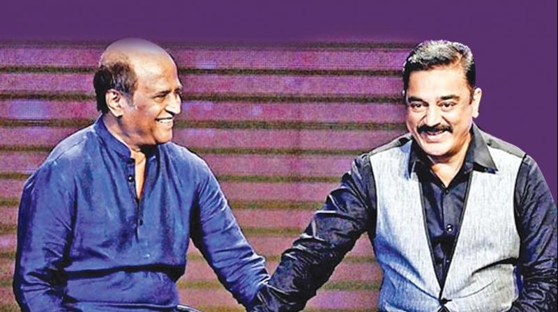 Kamal Haasan and Rajinikanth