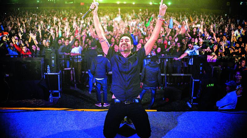 Nucleya at the NH7 Weekender in Shillong that took place last month.