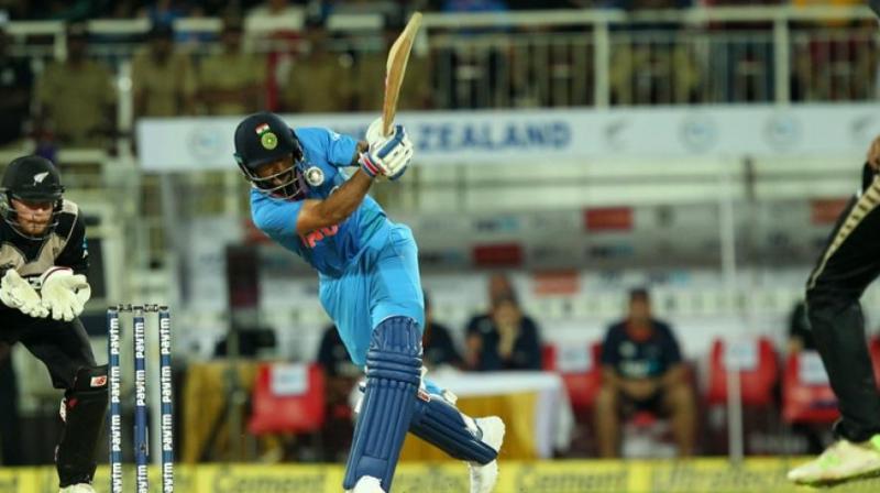 Virat Kohli captain of India during the 3rd T20I match between India and New Zealand held at the Greenfield Stadium, Thiruvananthapuram. (Photo: BCCI)