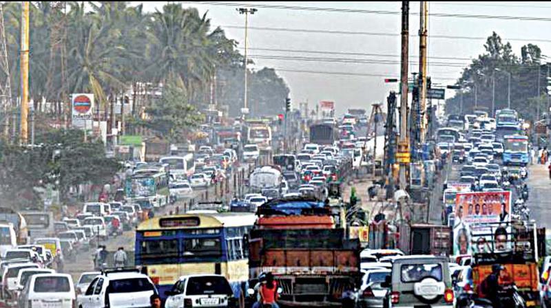 Ballari Road in Bengaluru