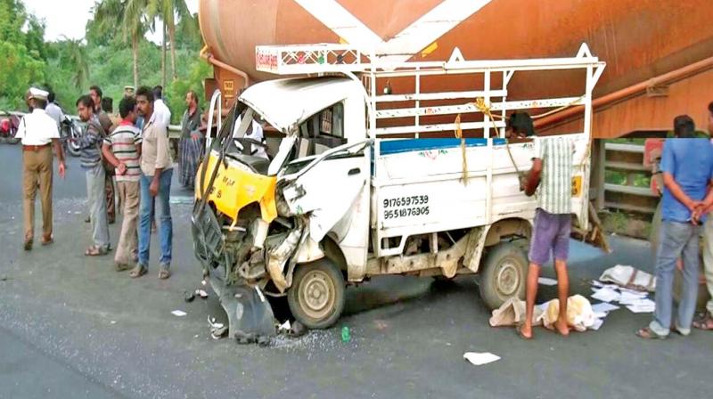 The ill-fated mini lorry (Photo: DC)