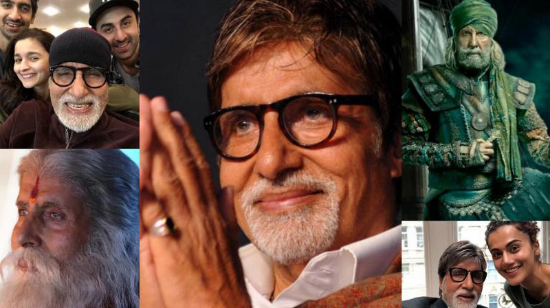 Amitabh Bachchan celebrates his 76th