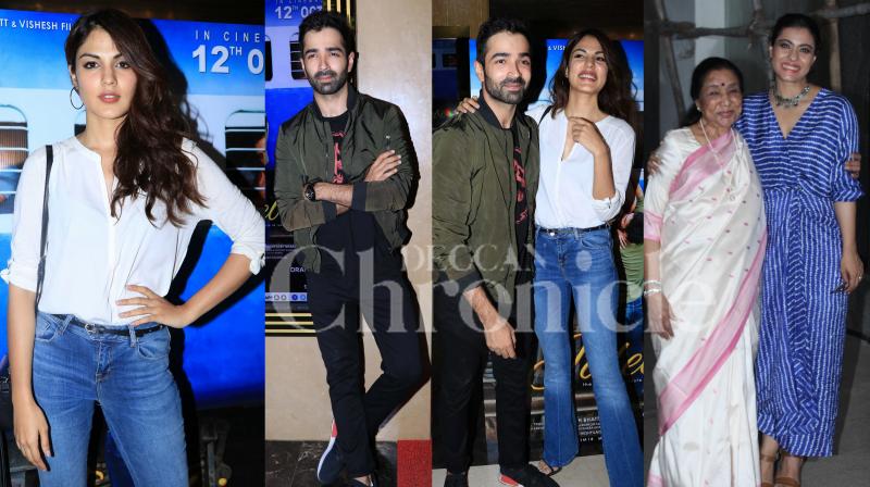 Filmy Friday: Kajol with Asha ji and Rhea-Varun spotted at the screening