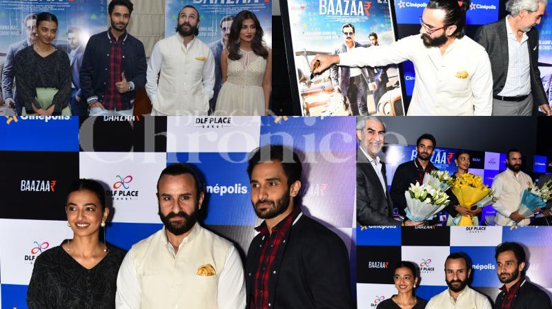 Baazaar: Saif, Radhika, Rohan, Chitrangda all smiles at film promotion