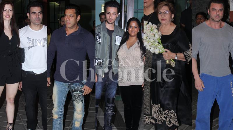 Aayush Sharma bday: Salmans family & friends make star studded affair